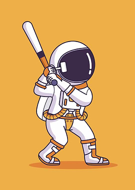 Baseball Astronaut