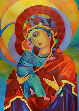 Virgin Mary Vladimir Icon