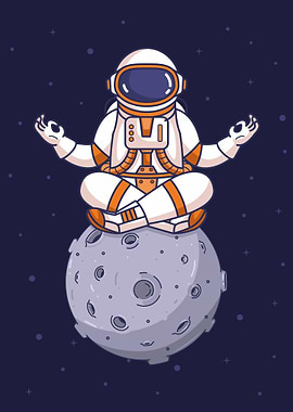 Astronaut Yoga Meditation