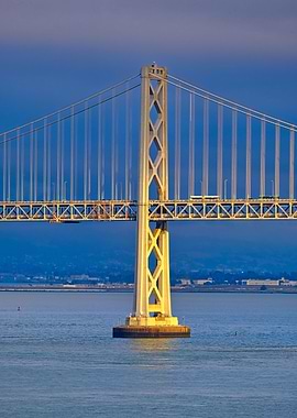 Light on Bay Bridge