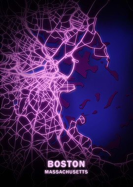 BOSTON CITY MAP