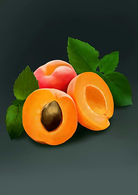 Apricot Fruits Food