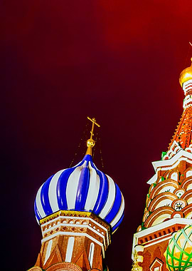 St Basils Cathedral Left