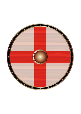 England Flag Shield