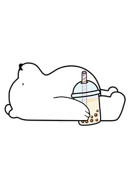 Bubble Tea Polar Bear