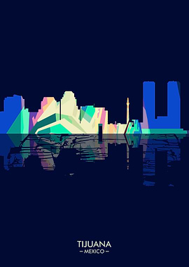 Tijuana city skyline