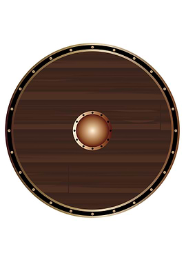 Typical Viking Shield