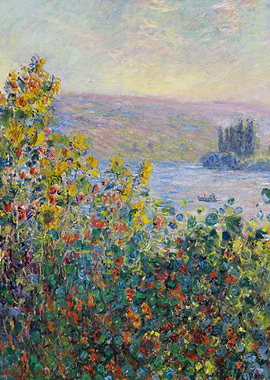 Flower Beds at Vetheuil