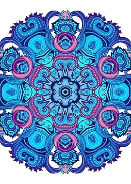 Paisley Mandala 01