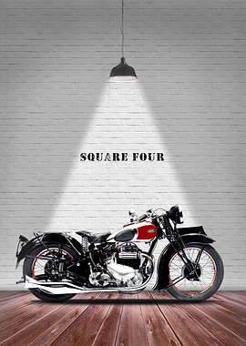 The Square Four Motorcycle