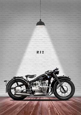 The R12 Vintage Motorcycle