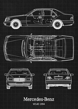 MercedesBenz W140 1994