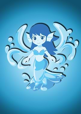 siren cartoon style