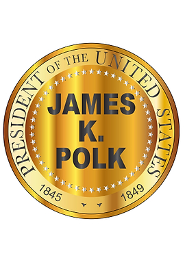 James K Polk Gold Stamp
