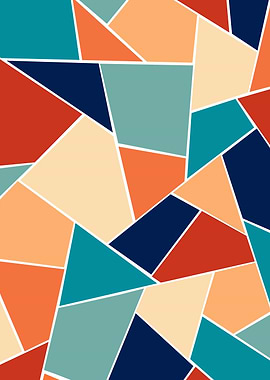 Retro Summer Geometric 1