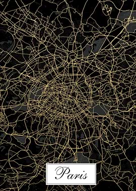 Paris City Map