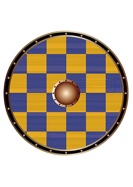 Surrey Flag Viking Shield