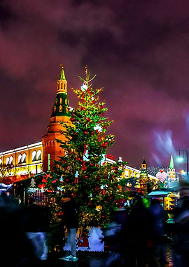 City Christmas Fair Night