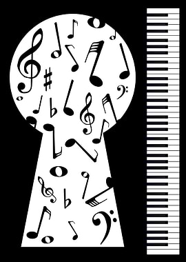 Piano Keyhole