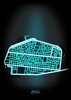 Male Maldives City Map