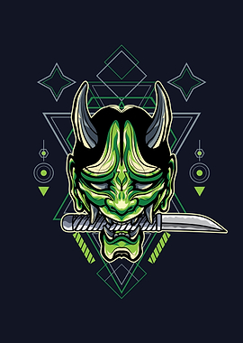 Oni sword illustration