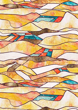 Monegro Abstract Landscape