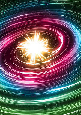 Rainbow Sprial Galaxy