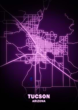 TUCSON ARIZONA MAP