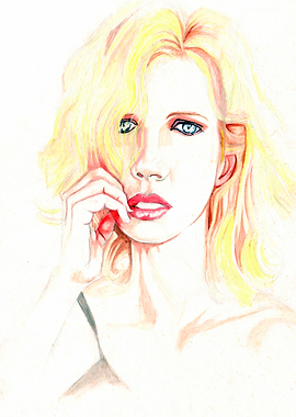 Beautiful Girl Watercolour