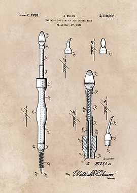 patent Ellis Wax modeling