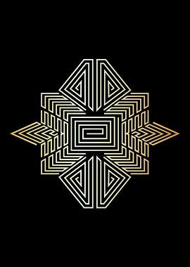 Abstract polygon wallpaper