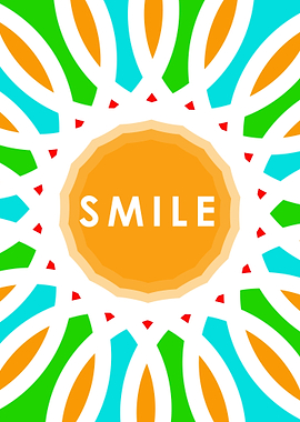 Smile text art