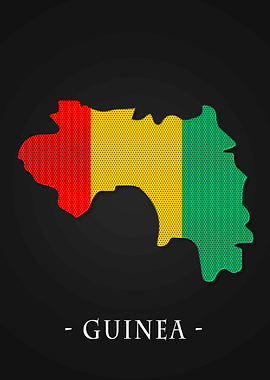 Map County Guinea