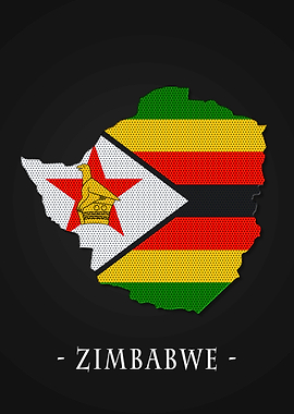 Map County Zimbabwe