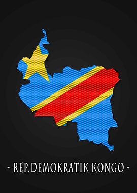 Map County Kongo