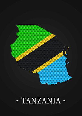 Map County Tanzania
