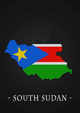 Map County South Sudan