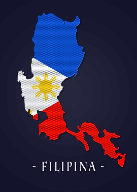 Map County Filipina
