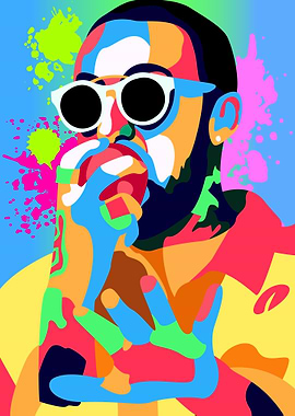 Mac Miller Vector Art