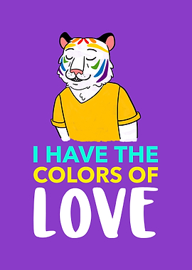 I have the colors of love