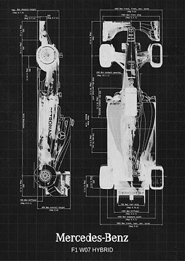 Mercedes F1 W07 Hybrid