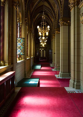 A lovely view of Budapest