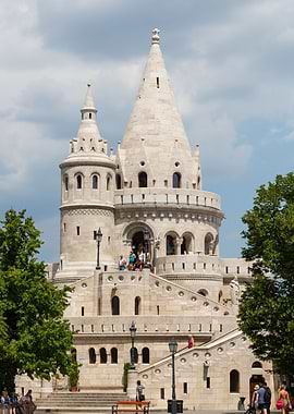 A lovely view of Budapest