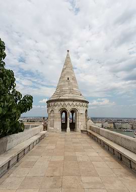 A lovely view of Budapest