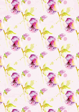 Delicate Floral Pattern 07