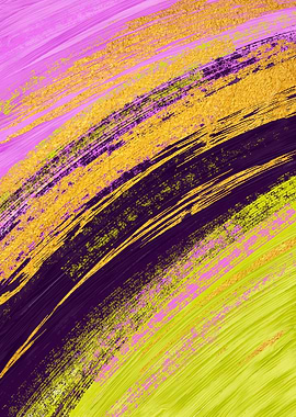 Colored Brush Gold Foil 14