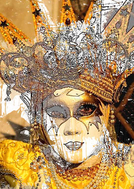 Mask Golden Queen