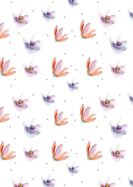 Delicate Floral Pattern 05