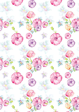 Delicate Floral Pattern 01