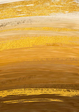 Colored Brush Gold Foil 12